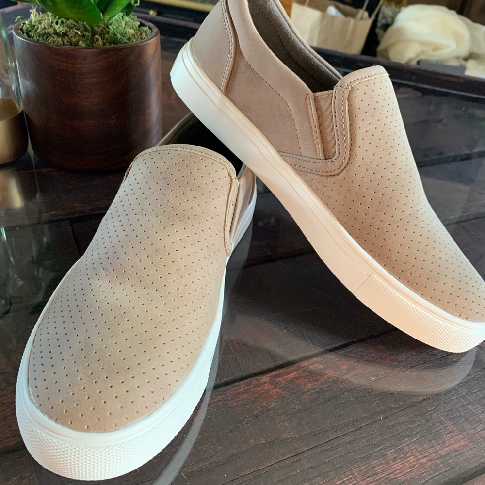 Canvas Slip On Loafers